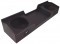 1999-2006 Chevy Silverado or GMC Sierra Full Size Truck Extended Cab Dual 10" Sub Box (Armor Coated)