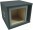 Single-Kicker-Square-10-Slot-Vented-Paintable-Baffle-Universal-Fit-Sub-Box-Enclosure-image-1