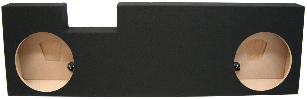 Custom Dual 12" Sub Box Enclosure For Ford F550 Super Crew Cab 2004-2013 - Under Seat