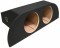 2003-2008 Nissan 350Z Dual 10" Sealed Custom Sub Box Enclosure with Amp Rack Panel