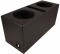 Dual 10" Ported Universal Fit Sub Box Enclosure (Armor Coated)