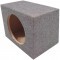 Single 10" Rearfire Sealed Universal Fit Sub Box Enclosure
