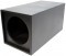 Single 12" Round Ported Tube Universal Fit Sub Box Enclosure (Armor Coated)