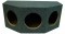 Triple 12" Rearfire Sealed 1" MDF Universal Fit Sub Box Enclosure